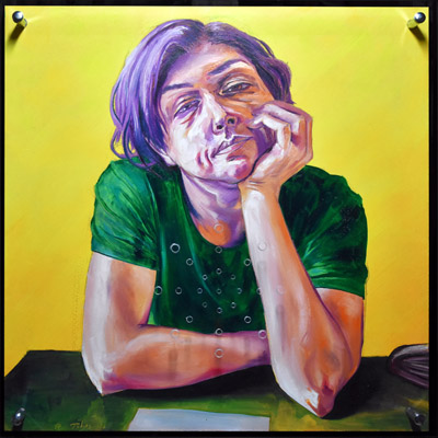 Figurative, expressive and colorful painting mostly showing portraits, the human body, condition and figure.