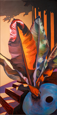 Figurative, expressive and colorful painting mostly showing portraits, the human body and figure.