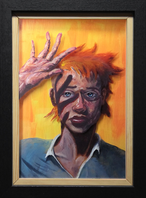 Figurative, expressive and colorful painting mostly showing portraits, the human body and figure.