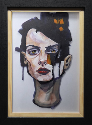 Figurative, expressive and colorful painting mostly showing portraits, the human body and figure.