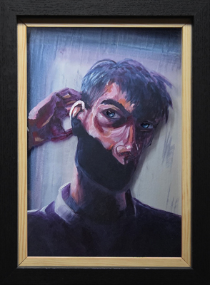 Figurative, expressive and colorful painting mostly showing portraits, the human body and figure.