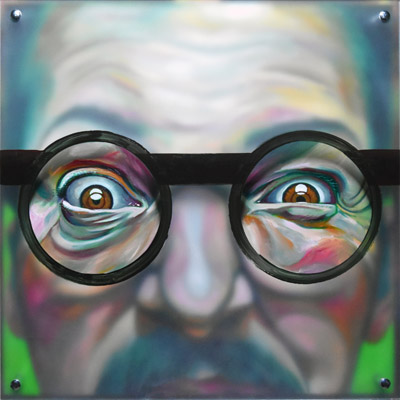 Figurative, expressive and colorful painting mostly showing portraits, the human body, condition and figure.